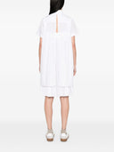 Sacai katoenen shirtjurk