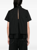 Sacai Cotton Pleated Shirt