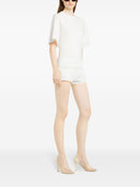 Courreges Pre Cotton Belted T Shirt