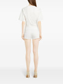 Courreges Pre Cotton Belted T Shirt