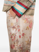 Pierre Louis Mascia Printed Silk Trousers