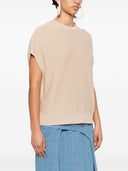 Fabiana Filippi Linen Blend Crewneck Sweater