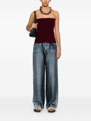 Pantalon en soie Pierre Louis mascia