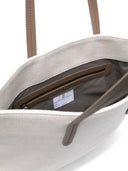 Brunello Cucinelli Cotton And Linen Tote Bag