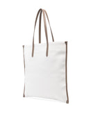 Brunello Cucinelli Cotton And Linen Tote Bag