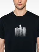 Moncler Logo Cotton T Shirt