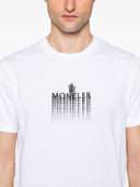 Moncler Logo Cotton T Shirt