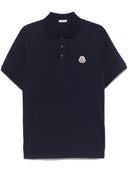 Moncler Logo Cotton Polo Shirt