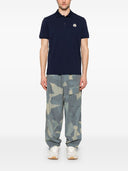 Moncler Logo Cotton Polo Shirt