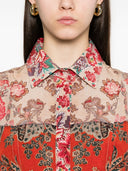 Pierre Louis Mascia Printed Silk Maxi Dress