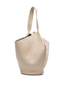 Khaite Lotus Small Leather Tote