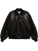 Chaqueta de cuero Khaite Spence