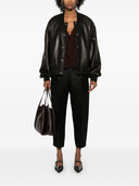 Chaqueta de cuero Khaite Spence