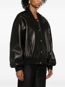 Chaqueta de cuero Khaite Spence