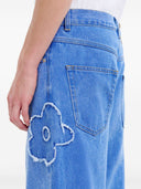 جينز الدنيم المطرز مارني