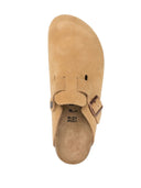 Birkenstock Boston suede lederen slippers