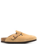 Birkenstock Boston suede lederen slippers