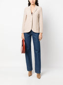 Harris Wharf London Cotton Blend Single Breasted Jacket