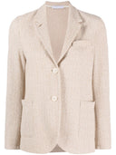Harris Wharf London Cotton Blend Single Breasted Jacket