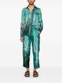 Pierre Louis Mascia Printed Silk Shirt