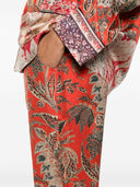 Pierre Louis Mascia Printed Silk Trousers