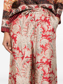 Pierre Louis Mascia Printed Silk Trousers