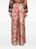 Pierre Louis Mascia Printed Silk Trousers