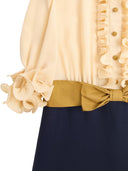 Valentino Crepe De Chine Short Dress