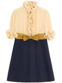 Valentino Crepe De Chine Short Dress