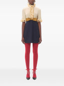 Valentino Crepe De Chine Short Dress