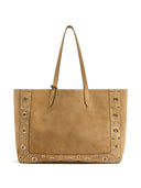 Valentino Garavani Nellcote Large Suede Leather Tote