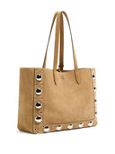 Valentino Garavani Nellcote Large Suede Leather Tote