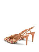 Valentino Garavani V Logo Signature Slingback Pumps