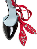 Valentino Garavani foliefoliage lederen pompen