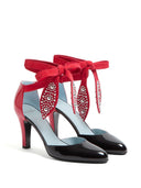 Valentino Garavani foliefoliage lederen pompen