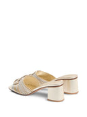 Valentino Garavani V Logo Signature Leather Mules