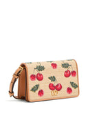 Valentino Garavani V Logo Signature Rafia Mini Bag