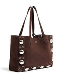 Valentino Garavani Nellcote Suede Leather Tote Bag