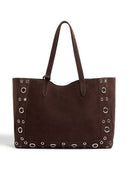 Valentino Garavani Nellcote Suede Leather Tote Bag