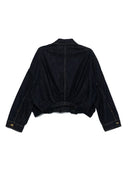 Giacca di cotone in denim a semicutura Yves