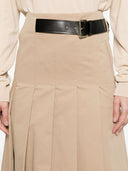 Semicouture Mimi Cotton Midi -skjørt