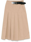 Semicouture Mimi Cotton Midi -skjørt