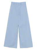 Semicouture Jhonny Striped Cotton Trousers