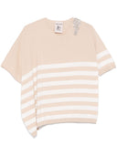 Semicouture Antoine Striped Cotton Sweater