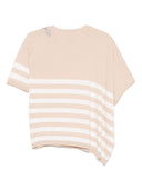 Semicouture Antoine Striped Cotton Sweater