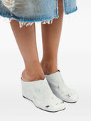 Mm6 Maison Margiela Leather Heel Mules