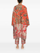 Pierre Louis Mascia Printed Silk Kimono