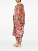 Pierre Louis Mascia Printed Silk Kimono