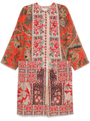 Pierre Louis Mascia Printed Silk Kimono