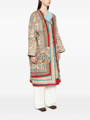 Pierre Louis Mascia Printed Silk Kimono